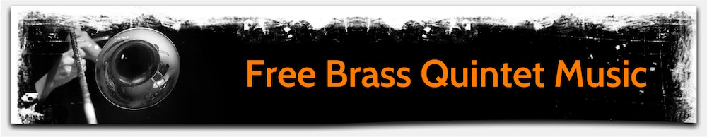 free music for brass quintet