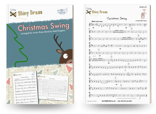 Little Shiny Brass Christmas Swing